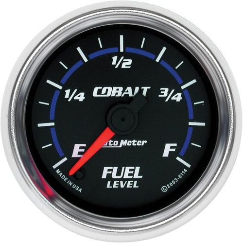 6114 Cobalt Full Sweep Electrical Fuel Level Gauge, 2 1/16