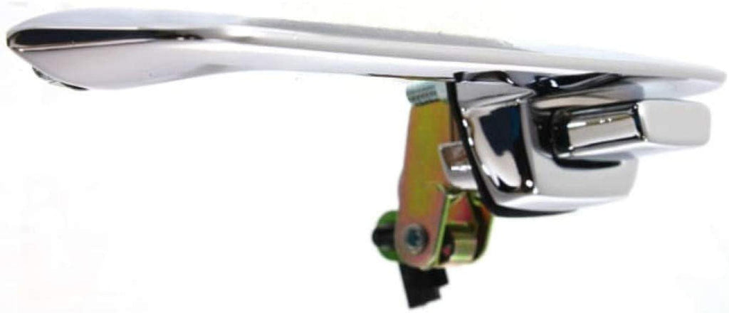 Compatible with Dodge W100 Exterior Door Handle 1986-1989 Driver Side Front or Rear, Chrome | Trim: Custom | CH1310107 | 55075649