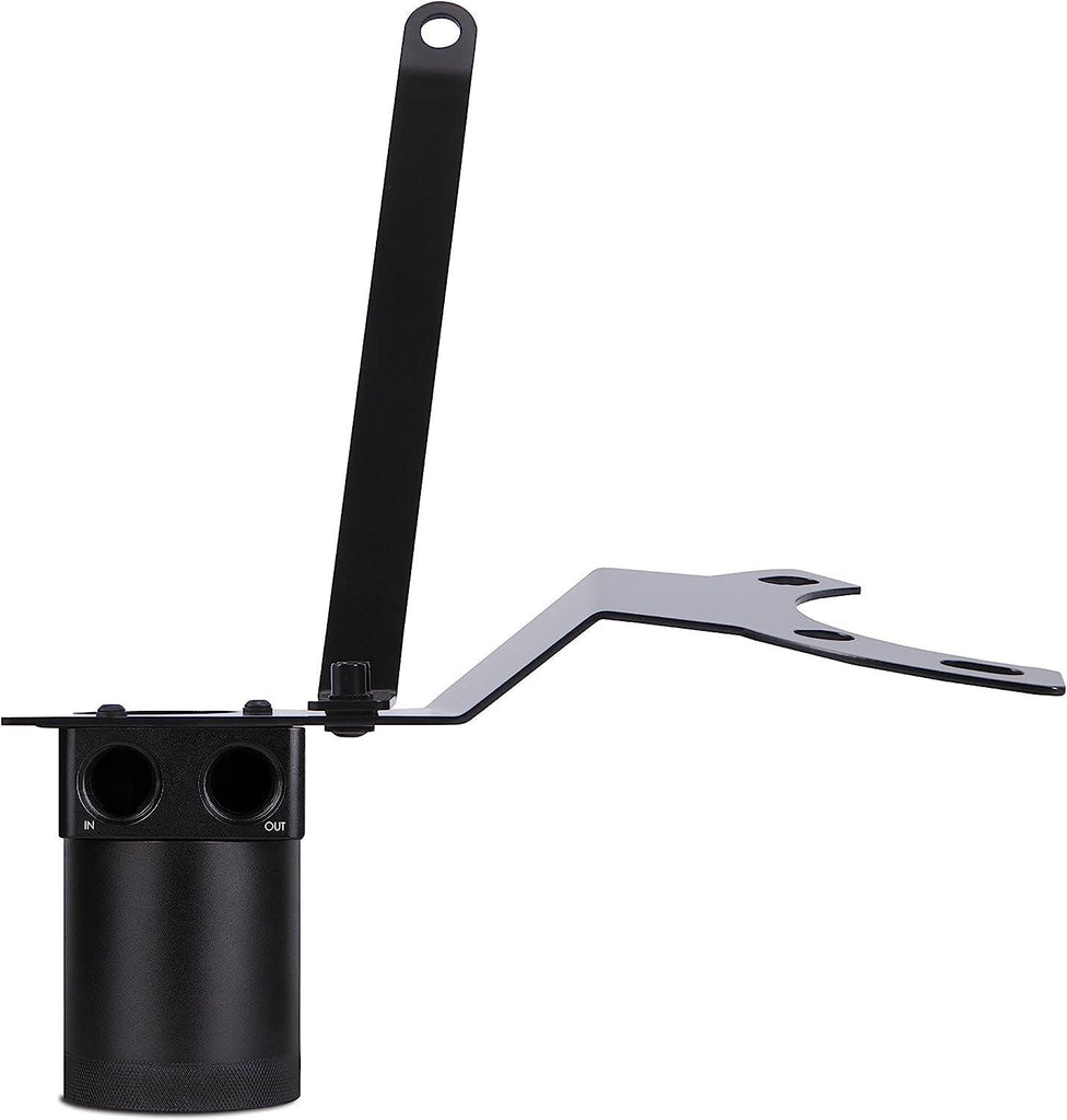 MMBCC-N20N26-12CBE2 CCV Baffled Oil Catch Can Compatible with BMW N20 N26 2012-2017 Black