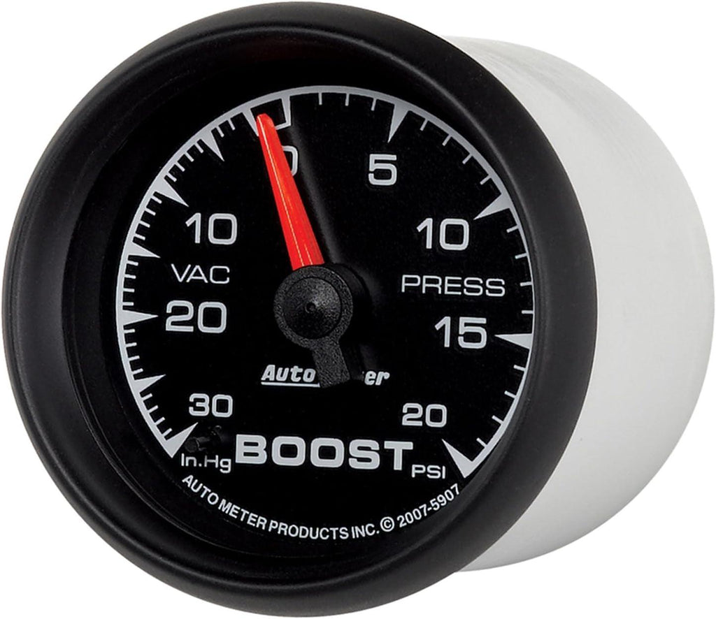 5907 ES 2-1/16" 30 In. Hg/20 PSI Mechanical Vacuum/Boost Gauge