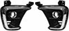 For Kia Sorento 2019 2020 Fog Light Bezel Driver and Passenger Side | Pair | Front | Dark Gray | SX/SXL/EX | Halogen | W/ Chrome | Replacement for KI1038149, KI1039149 | 191275818480, 191275818510