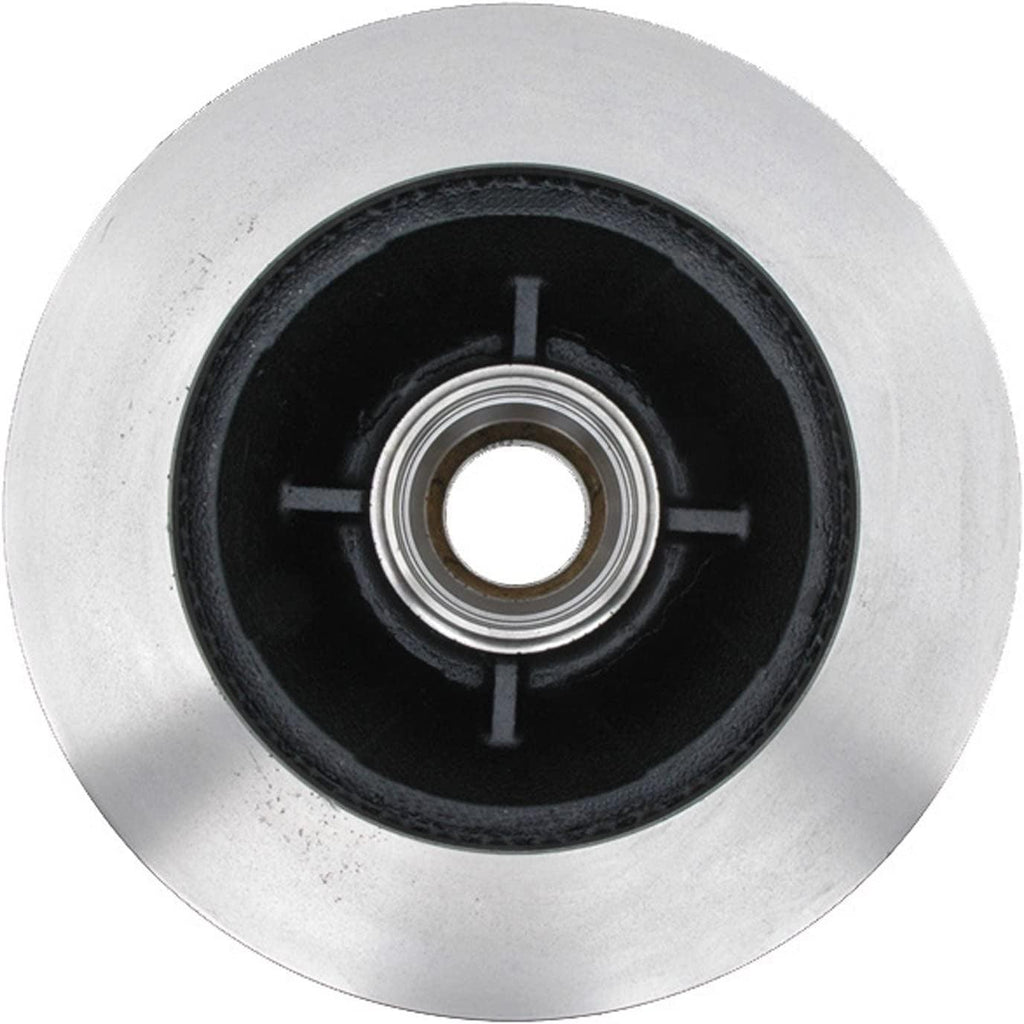 Gold 18A97 Black Hat Front Disc Brake Rotor and Hub Assembly