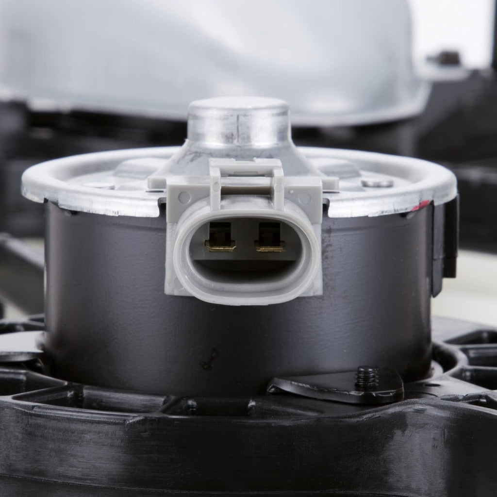 622200 Cooling Fan Assembly Compatible with 2007-2009 Toyota Camry , Black