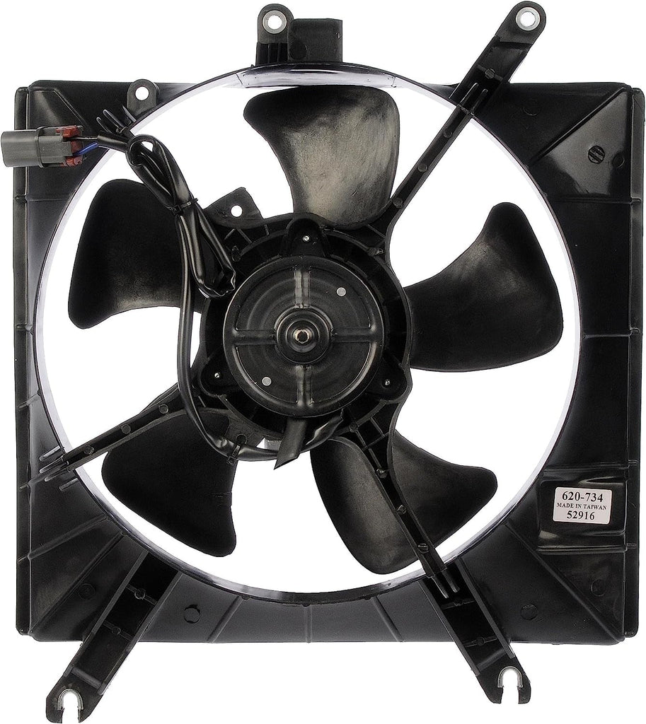 Dorman 620-734 Engine Cooling Fan Assembly Compatible with Select Kia Models, Black