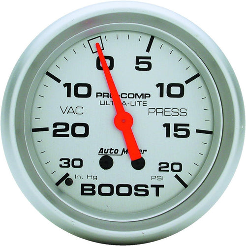 4401 Ultra-Lite Mechanical Boost/Vacuum Gauge