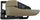 Dorman Interior Door Handle for 04-08 Solara 91314