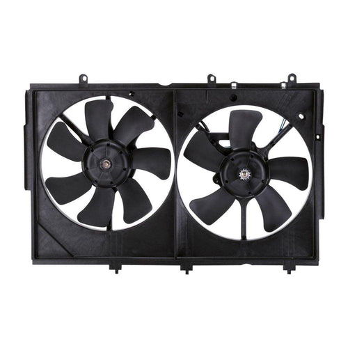 622810 Radiator & Condenser Cooling Fan Assembly New with Warranty Fits 2005 Mitsubishi Outlander