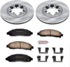 KOE2066 Autospecialty Front Replacement Brake Kit-Oe Brake Rotors & Ceramic Brake Pads