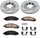 KOE2066 Autospecialty Front Replacement Brake Kit-Oe Brake Rotors & Ceramic Brake Pads