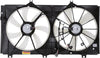 621300 Cooling Fan Assembly Compatible with 2007-2011 Toyota Camry , Black
