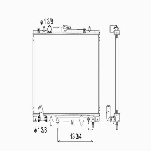 97 04 Mb Mntro Spt 3.0/3.5L V6 A/Mt 1R Pa Rad