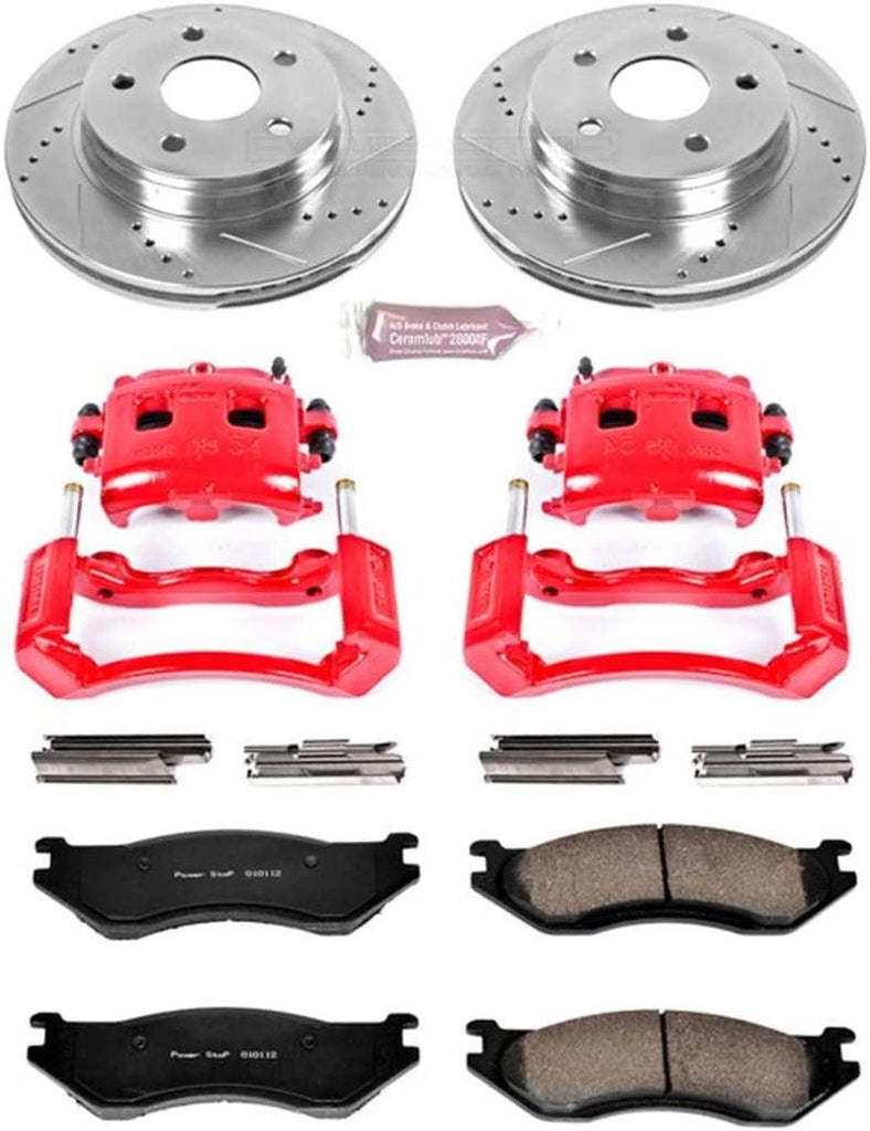 (KC2167) 1-Click Performance Brake Kit with Calipers