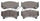 Advics AD0668: Disc Brake Pad Set