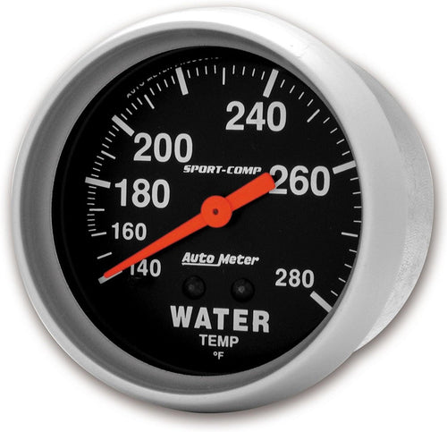 3431 Sport-Comp Mechanical Water Temperature Gauge