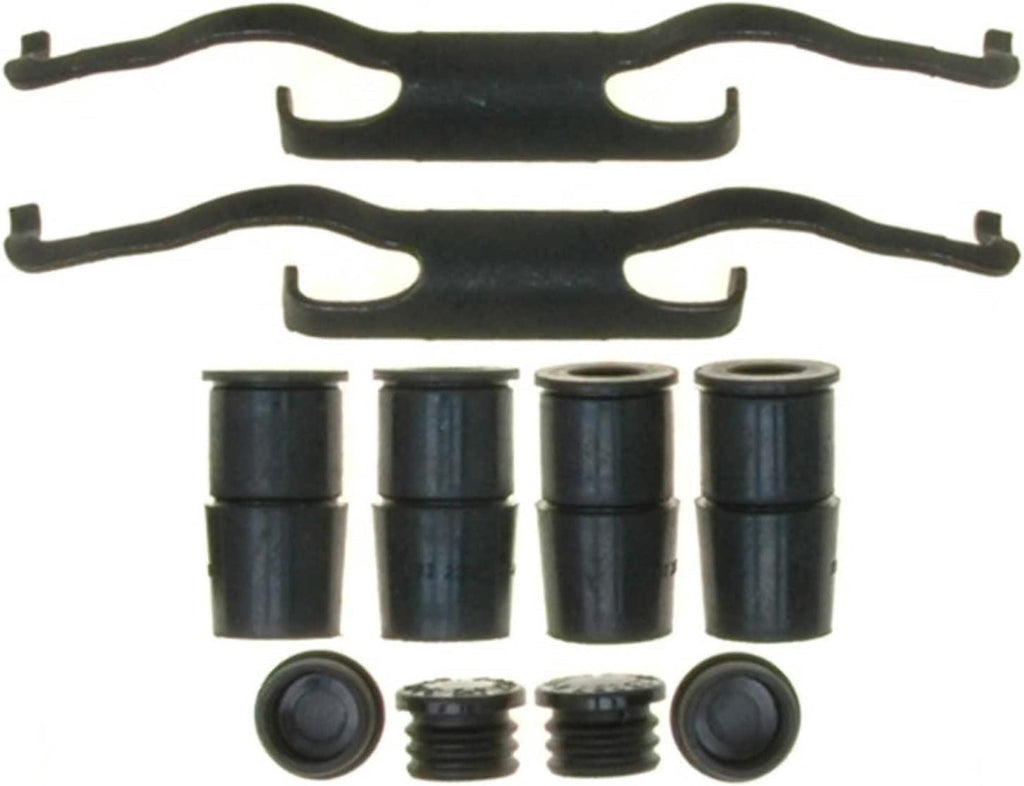Gold 18H1222 Front Disc Brake Caliper Hardware Kit with Clips, Boots, and Caps
