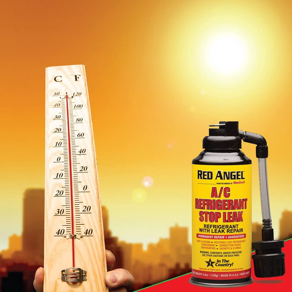 Bluedevil Products Red Angel 00222 A/C Stop Leak & Conditioner - 4.5 Ounce