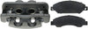 Gold 18R2247PV Front Driver Side Disc Brake Caliper Assembly with Semi-Metallic Pads (Loaded Police), Remanufactured