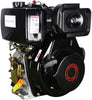 186F 9HP Diesel Engine 4 Stroke Single Cylinder 406CC Forced Air Cooling Diesel Engine for Agricultural Machinery