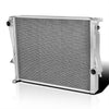 Manual Transmission 2-Row Aluminum High Performance Cooling Radiator Compatible with BMW Z3 M Coupe L6 3.2L 1998-2002