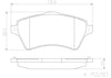 Brembo Front Disc Brake Pad Set for 02-05 Freelander (P44011N)