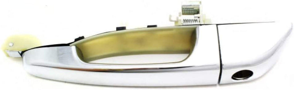 for Hyundai Entourage Exterior Door Handle Front, Driver Side Chrome (2007-2008) | with Key Hole | Trim:All Submodels | HY1310122 | 826504D010