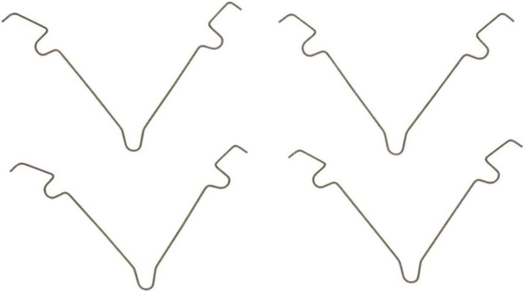 Professional 18K1012SS Rear Disc Brake Pad Drag Reduction Clip