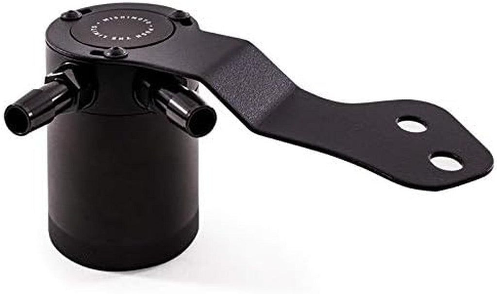 MMBCC-CAM8-16PBE PCV Baffled Oil Catch Can Compatible with Chevrolet Camaro SS 2016-2018 Black