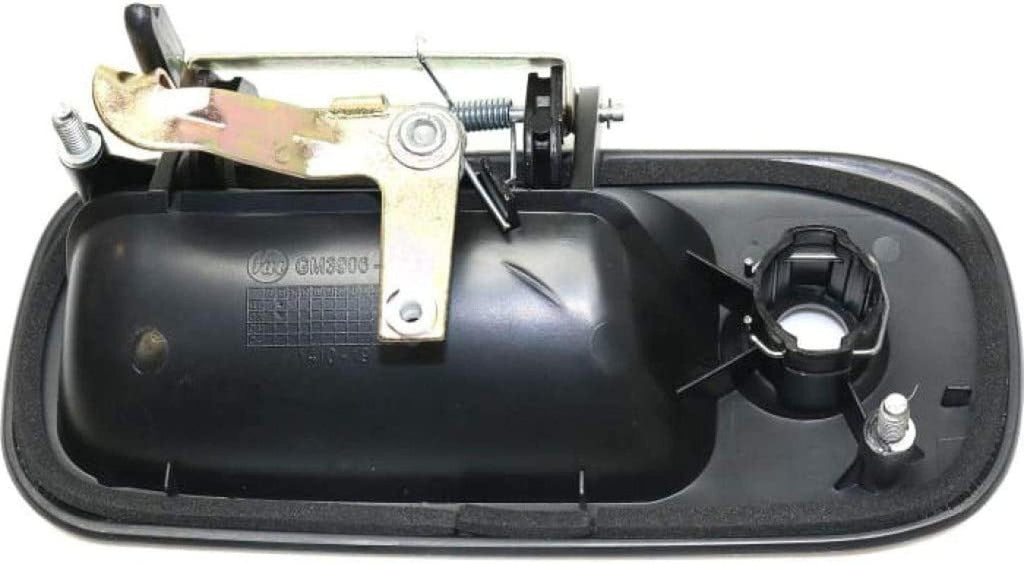 for Chevy Express 2500 Exterior Door Handle 2010-2017 Front Passenger Side Smooth Black | Trim: Base/Ls/Lt