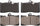 ADVICS AD1118 Ultra-Premium Front Disc Brake Pad Set