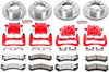 KC2027-36 Front & Rear Z36 Truck and Tow Brake Kit with Calipers