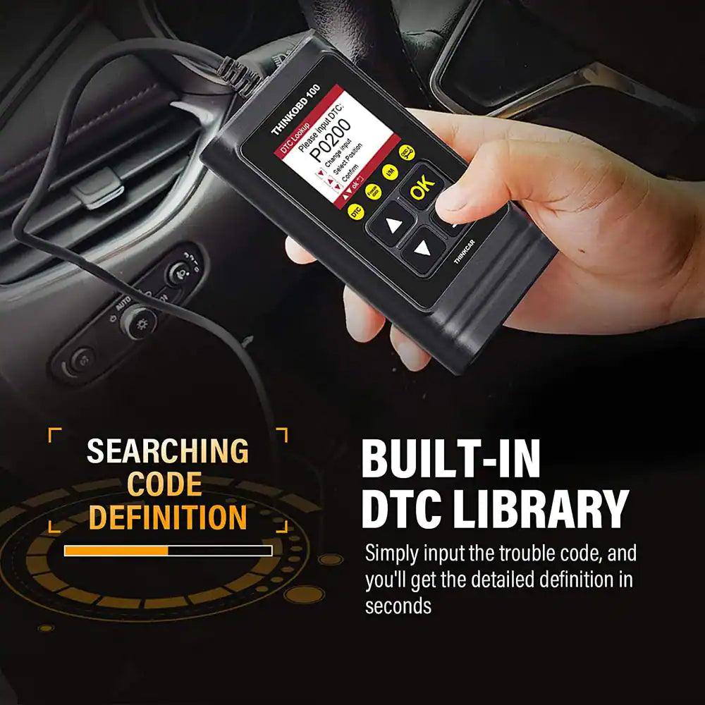 Thinkobd 100 OBDII Code Reader/Eraser with Full 10-Mode Functionality