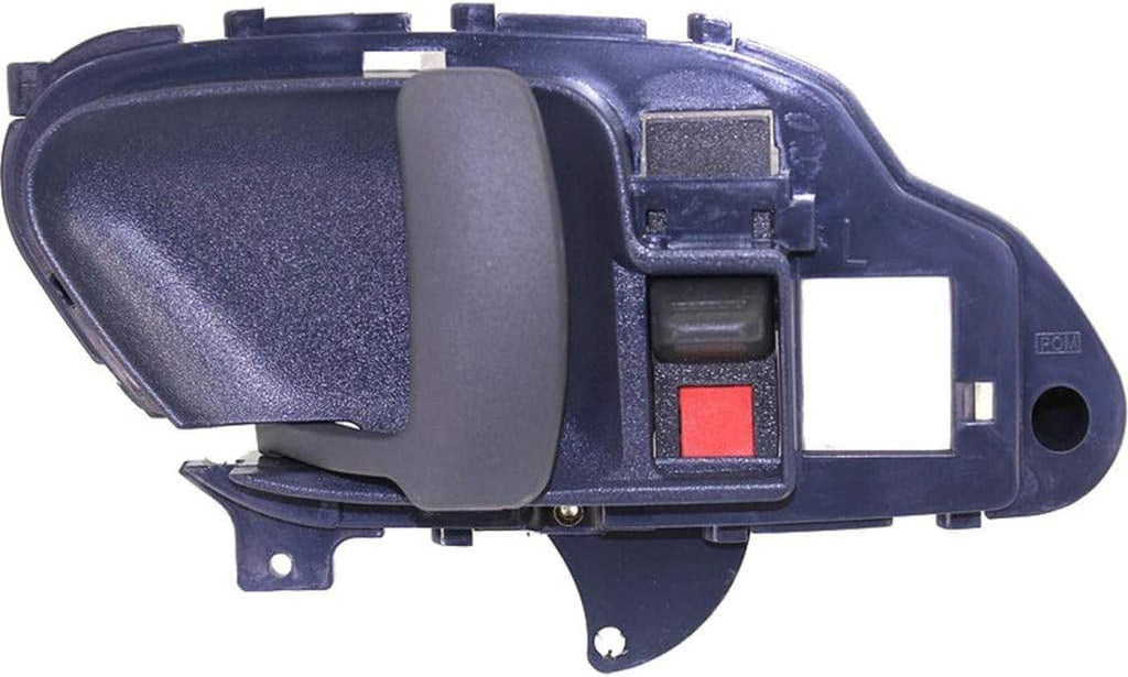 for Chevy K1500 Suburban Interior Door Handle Front or Rear Driver Side | Blue 1995 96 97 98 1999 | with Door Lock Button | Trim: Base/Ls/Lt | GM1352102 | 15708045