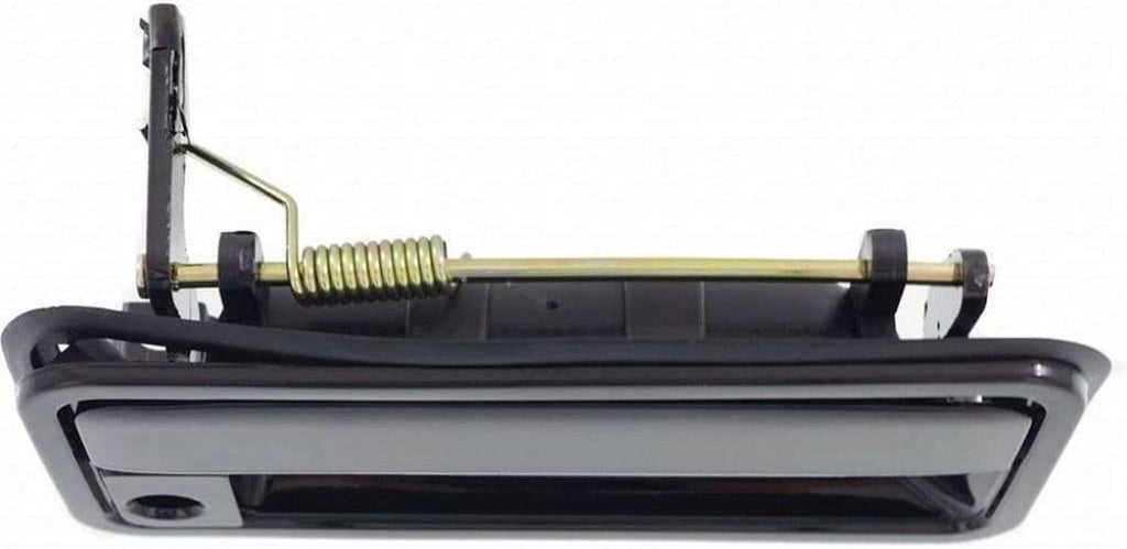 for Chevy K1500 Suburban Exterior Door Handle Front Passenger Side Textured Black 1992-1999 | with Key Hole | Trim: Base/Silverado | GM1311132 | 15742230