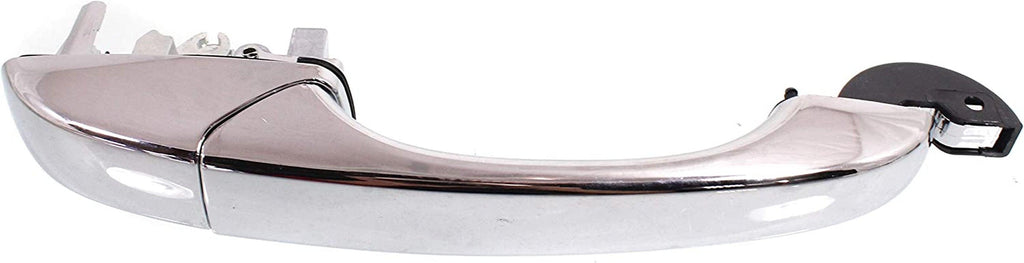 Rear Exterior Door Handle Set of 2 Compatible with 2008-2016 Chrysler Town & Country, Fits 2008-2019 Dodge Grand Caravan Chrome Side Sliding Door Driver and Passenger Side