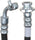 Professional 18J4578 Rear Passenger Side Hydraulic Brake Hose Assembly
