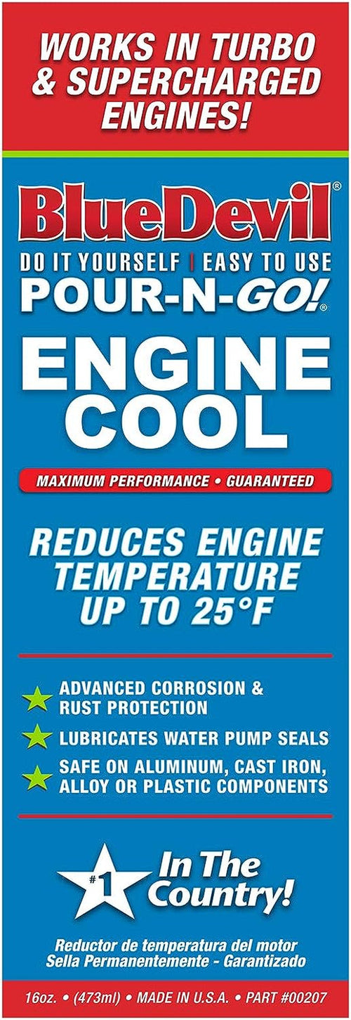 Bluedevil Products 00207 Pour-N-Go Engine Cool - 16 Ounce