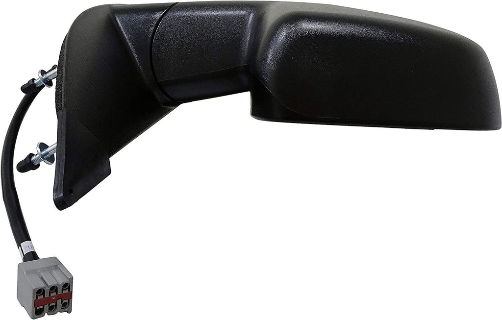 Dorman 955-1332 Passenger Side Power Door Mirror - Folding Compatible with Select Ford Models, Black