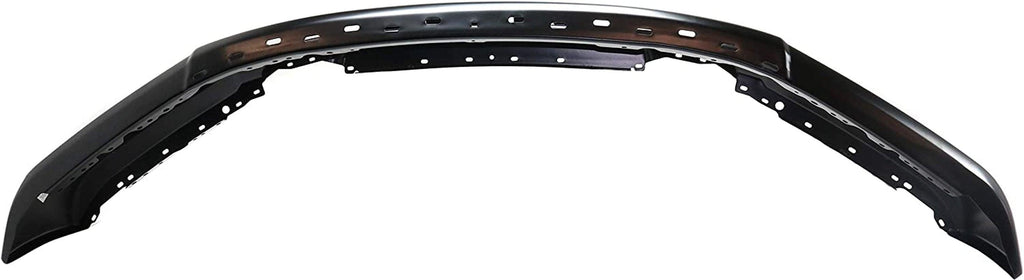 Front Bumper Compatible with Ford F-150 2015-2017 Face Bar Black All Cab Types