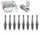 8 Pc NGK V-Power Spark Plugs Compatible with BMW 650I 4.8L V8 2006-2010