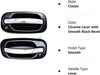 Exterior Door Handle Set Compatible with 2000-2006 Chevrolet Tahoe, Fits 2000-2006 GMC Yukon, Fits 2002-2006 Cadillac Escalade, Fits 2003-2006 Cadillac Escalade ESV