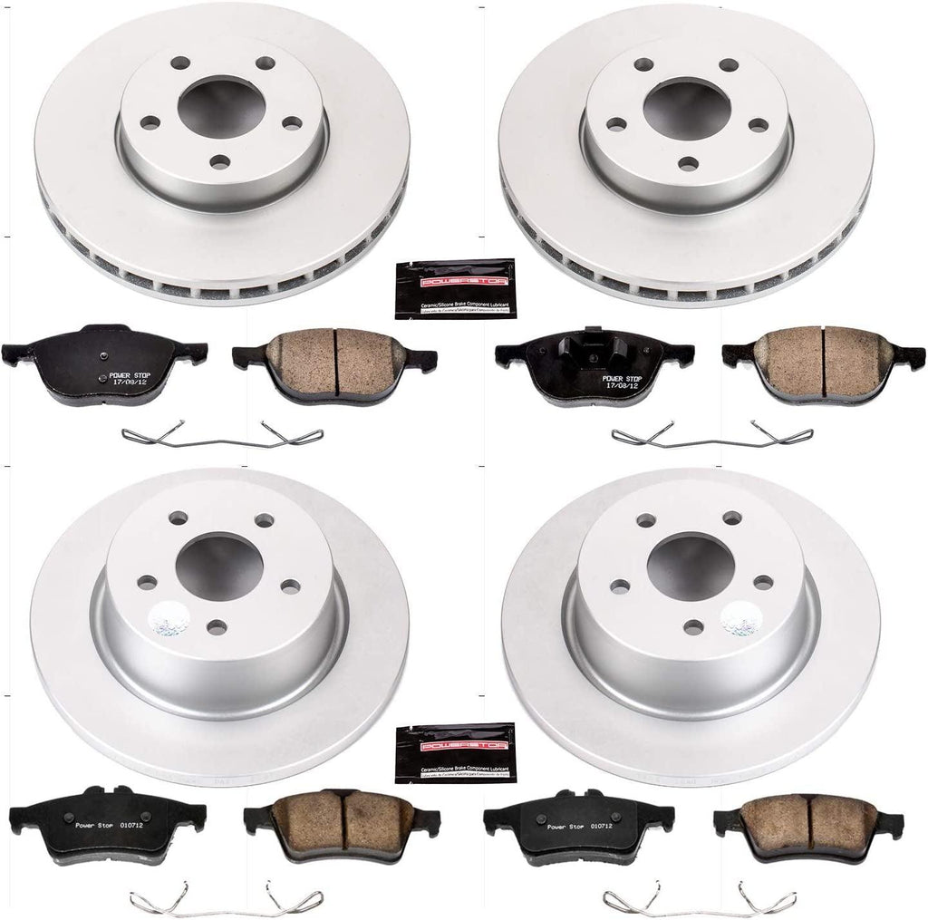 CRK6397 Front and Rear Z17 Evolution Geomet® Coated Brake Kit