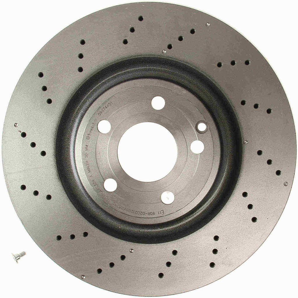 Brembo Front Disc Brake Rotor for Mercedes-Benz (09.B744.51)