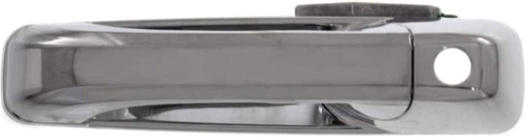 Compatible with Ram 2500 2011-2017 Exterior Door Handle Driver Side Front, Chrome | with Key Hole | Trim:All Submodels