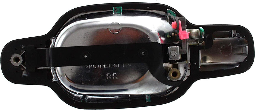 Exterior Door Handle Set Compatible with 2004-2012 Chevrolet Colorado, Fits 2004-2012 GMC Canyon, Fits 2007-2008 Isuzu I-290 Front and Rear, Driver and Passenger Side