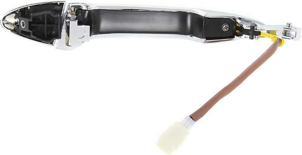 Front Exterior Door Handle Compatible with Lexus IS250/IS350 2006-2015 / LS460 2007-2015 RH outside Chrome with Sensor Plastic