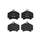 Brembo Front Disc Brake Pad Set for 01-12 911 (P65011)