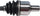 NCV10999 CV Axle Shaft Assembly - Left or Right Rear (Driver or Passenger Side)