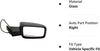 Garage-Pro Mirror Compatible with 2009-2010 Dodge Ram 1500, Fits 2011-2013 Ram 1500, 2011-2012 2500, Passenger Side Manual Folding Textured Black Heated