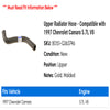 Upper Radiator Hose - Compatible with 1997 Chevy Camaro 5.7L V8