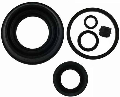 Gold 18H1165 Rear Disc Brake Caliper Boot and Seal Kit with Boot, Seals, Bushings, and Cap